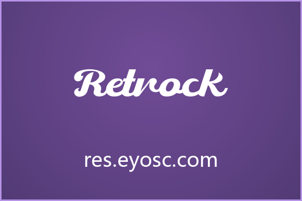 做手帐贴纸的人该看看 Retrock