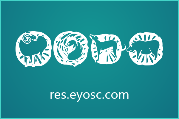 做海报主标题的人该看看KR Chinese Zodiac