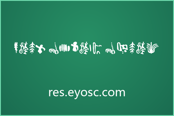 布满岩画刻痕的符号 Inga Stone Signs
