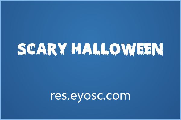 Scary Halloween 字体如何驾驭恐怖美学主标题