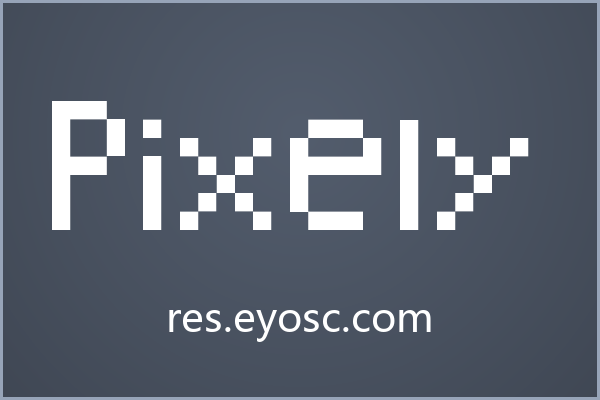 品牌字标少点「数码魂」？试试 Pixely
