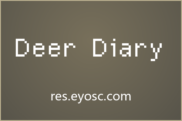 锯齿却精巧，Deer Diary 的像素包装美学