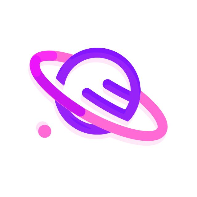 用环星旋动标识做品牌动效，Web与App均可适配