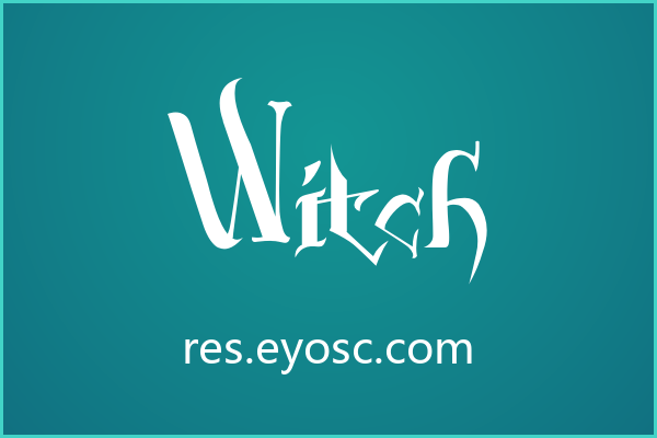 Witch字体，节日营销的暗黑魔法