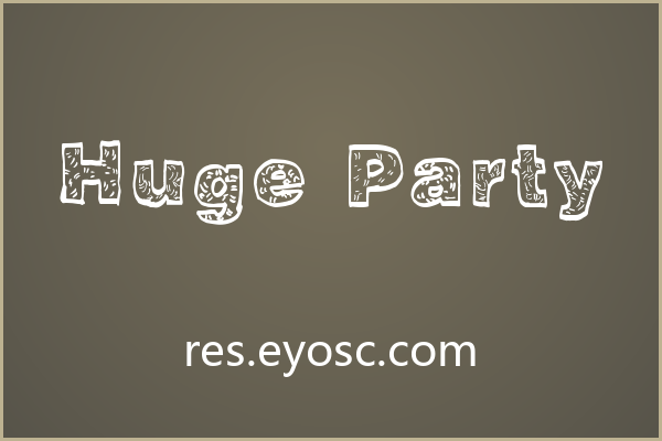 手帐贴纸总缺那点味道？试试Huge Party