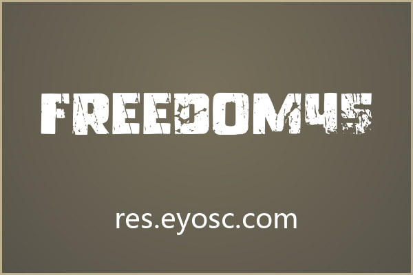 Freedom45字体为电商Banner注入硬核视觉冲击