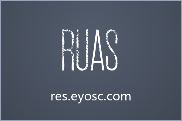 拿 Ruas 做复古排版，大字号才对它味