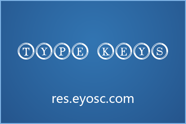 拿Type Keys做婚礼纸品，大字号才对味