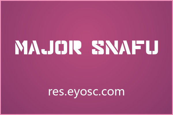 手帐贴纸总缺那点味道？试试 Major Snafu