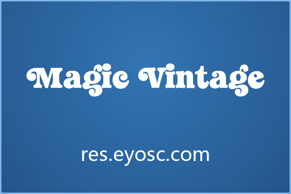 Magic Vintage 的复古魔力源于这些细节