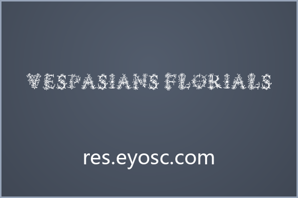 Vespasians Florials，细节控的专属纹身