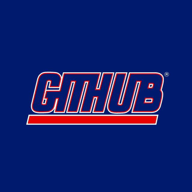 简洁 Logo 文字，暗藏 glitch 动效惊喜