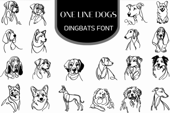 One Line Dogs注入单线灵动，杂志排版打破沉闷