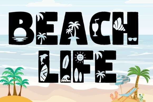 Beach Life，自带海风的品牌视觉利器