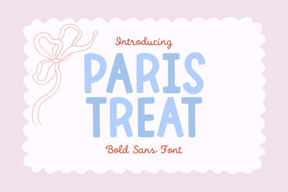 Paris Treat，粗犷圆润的品牌VI利器