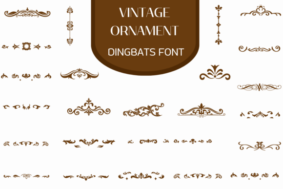 游戏UI缺复古边框？试试 Vintage Ornament