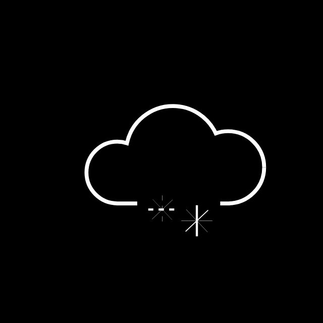 做冬季App开屏的产品该看看这款下雪云朵动效