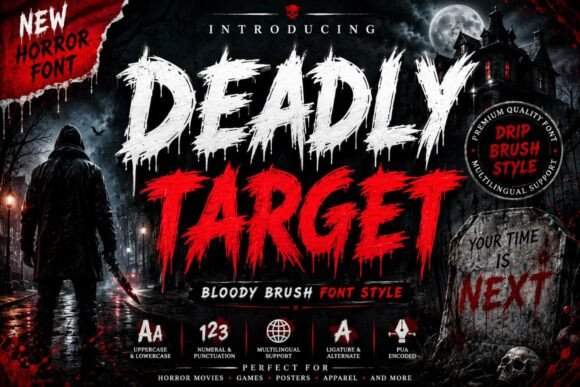 哥特风婚礼纸品想玩反差？试试 Deadly Target