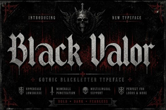 包装印刷想营造复古厚重感？试试 Black Valor