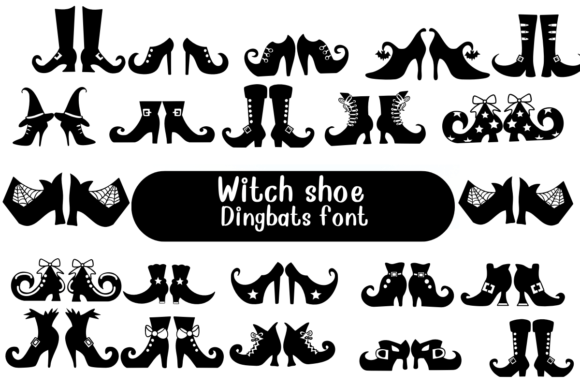 Witch Shoe 的趣味剪影能重塑包装印刷的视觉焦点