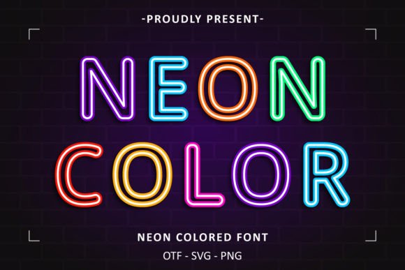 网页标题想出彩，怎能少了 Neon Colored？