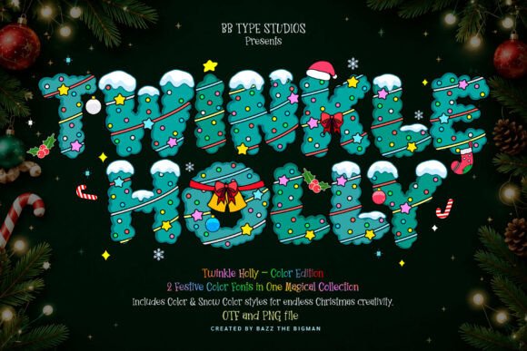 社交媒体总缺氛围感？试试 Twinkle Holly Color