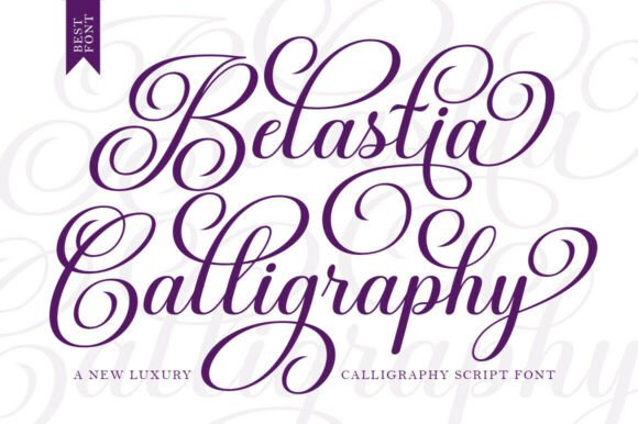 品牌VI缺高级感？Belastia Calligraphy 能胜任吗