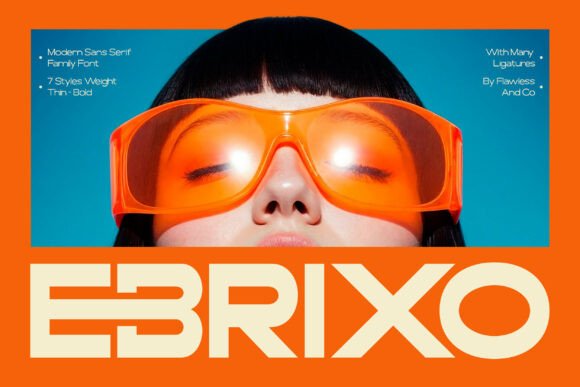 Ebrixo 的几何骨架能为书籍封面注入现代专业感