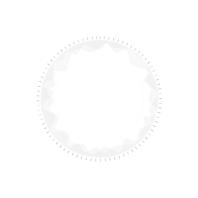 引导页背景中柔和波动的抽象圆形动效