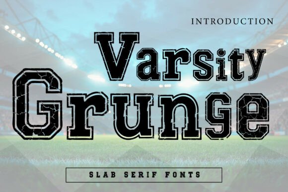 Varsity Grunge粗犷轮廓能瞬间拉升电商Banner视觉