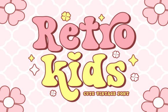 Retro Kids，用圆润复古重塑儿童品牌VI
