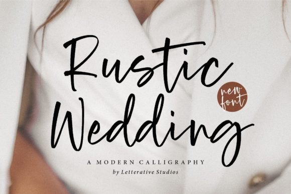 拿Rustic Wedding做社交媒体封面，大字号才出效果