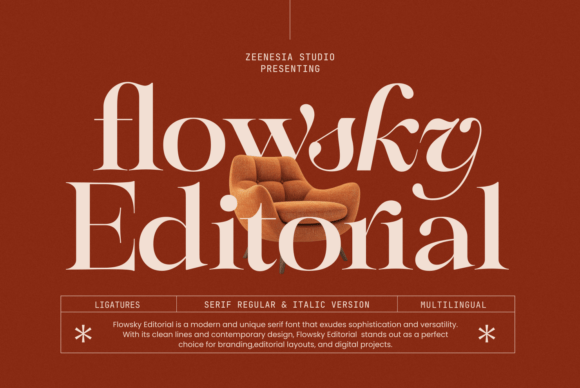 Flowsky Editorial 能为App界面注入优雅的编辑美学