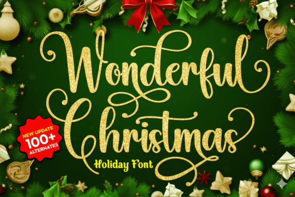 包装印刷需要温度，Wonderful Christmas 灵动手写