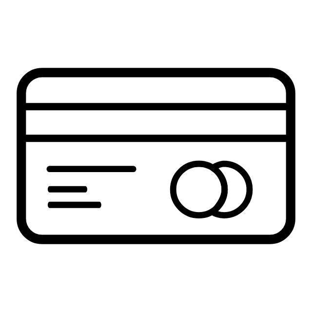 极简线条勾勒信用卡轮廓的支付动效气质沉稳专业