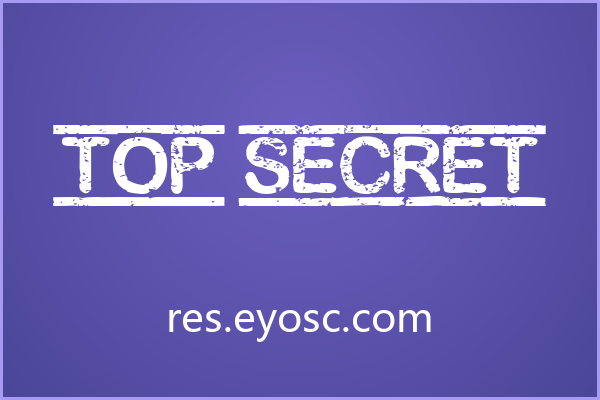 Top Secret，粗犷侵蚀的标识感，海报标题
