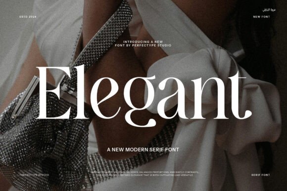 Elegant，温暖不幼稚的衬线体设计