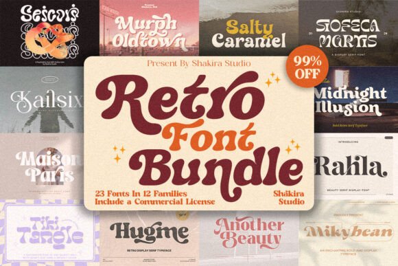 Retro Bundle Collection 混搭波西米亚与复古风情