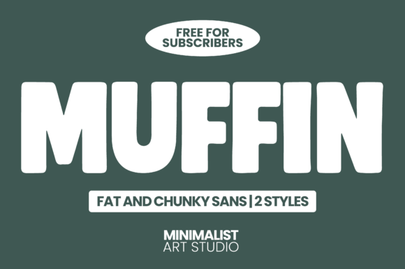 Muffin 字体是品牌标识的趣味担当