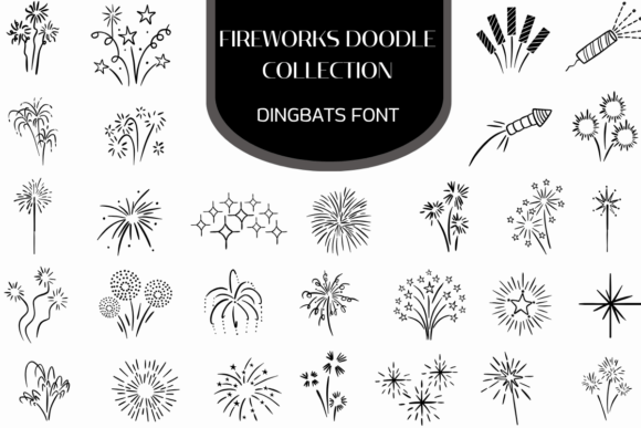 不打一个字，Firework Doodle Collection 用70个符号点燃氛围