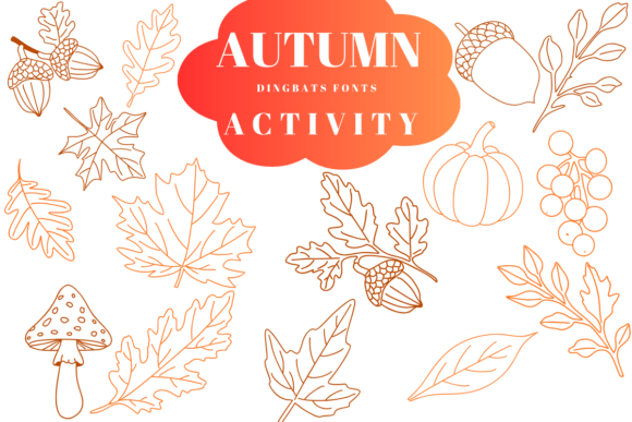 商业提案中快速抓住眼球的 Autumn Activity 符号