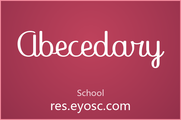 Abecedary 如何让标题设计瞬间拥有手写温度