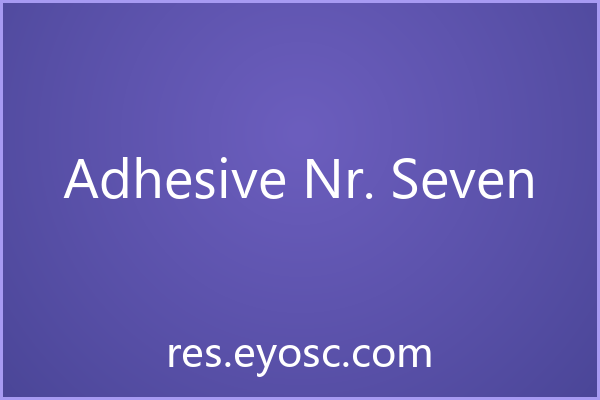 为什么Shapes类字体里Adhesive Nr. Seven值得关注