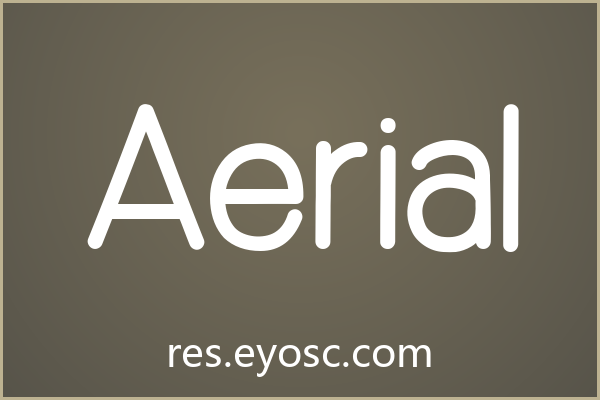 「Aerial」在杂志排版无衬线字体中为何值得关注