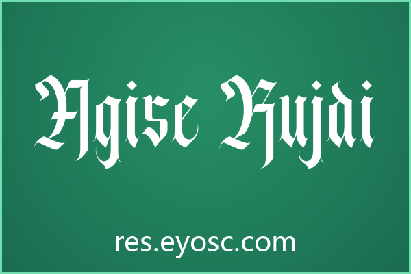 Agise Rujdi：字体即书籍封面的设计语言