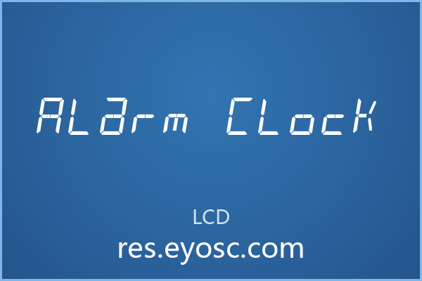 复古数字美学：Alarm Clock字体设计深度解读