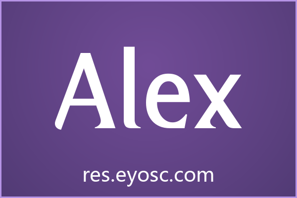 Alex：克制理性的现代无衬线字体