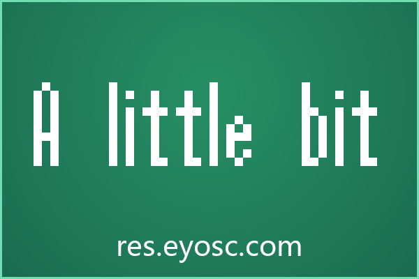 「A little bit」：游戏UI里的像素性格宣言