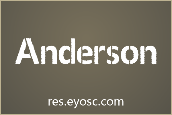Anderson——网页标题的军事美学宣言