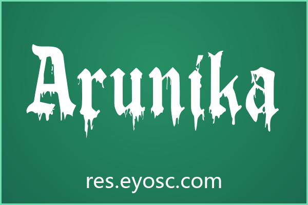 暗黑主题咖啡馆缺标题字？「Arunika」能镇住场吗